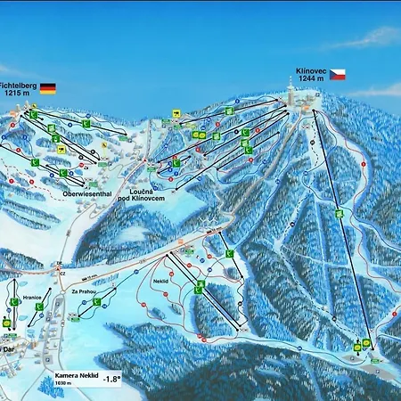 شقة Berg Klinovec Loučná pod Klínovcem