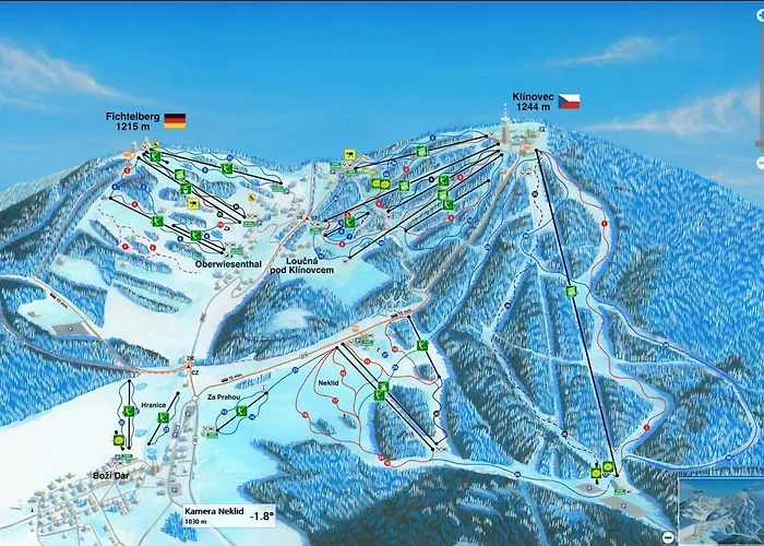 Daire Berg Klinovec Loučná pod Klínovcem